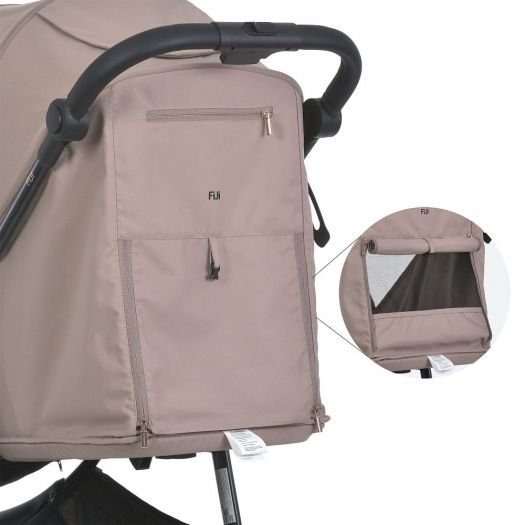 Прогулянкова коляска El Camino бежева ME 1113-2 FIJI Beige Matt  купити