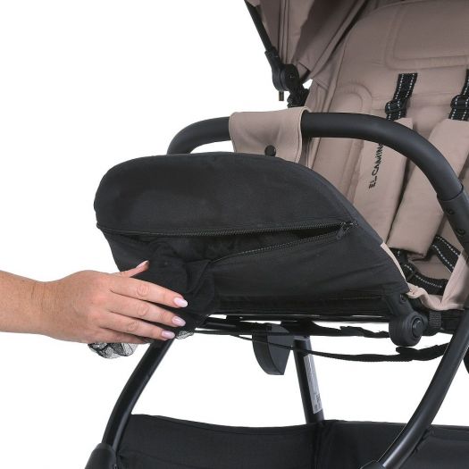 Прогулянкова коляска El Camino бежева ME 1113-2 FIJI Beige Matt  купити