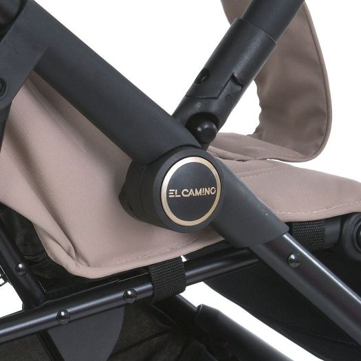 Прогулянкова коляска El Camino бежева ME 1113-2 FIJI Beige Matt   замовити