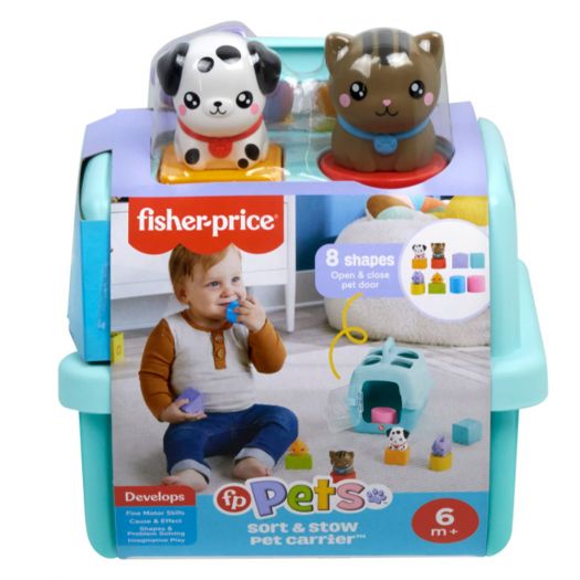 Ігровий набір Fisher-Price Сортер-переноска з тваринками HTW93    в Україні
