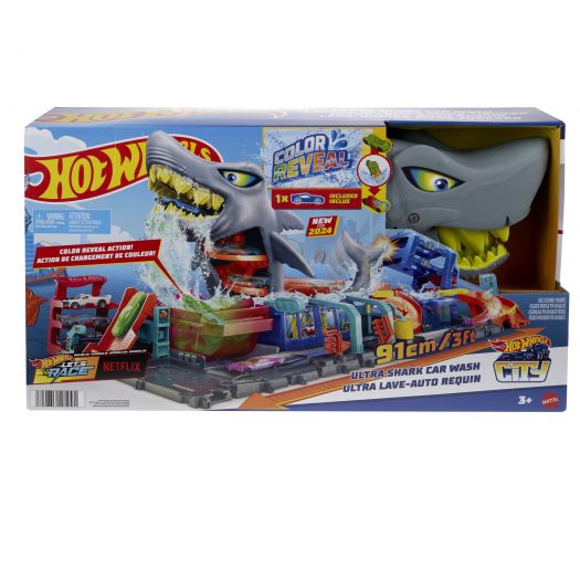 Ігровий набір Hot Wheels Автомийка: Суперакула HTN82   замовити