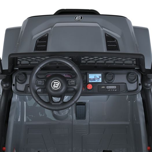 Електромобіль дитячий Bambi Racer джип на радіокеруванні сірий M 5995EBLR-11(24V)   замовити