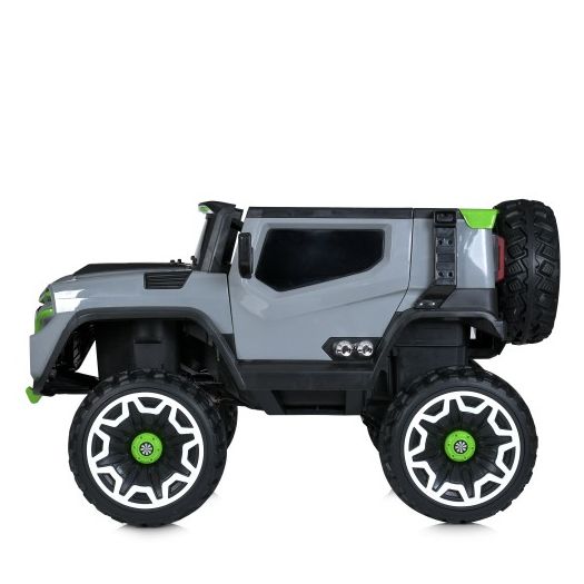 Електромобіль дитячий Bambi Racer джип на радіокеруванні сірий M 5912EBLR-11  купити