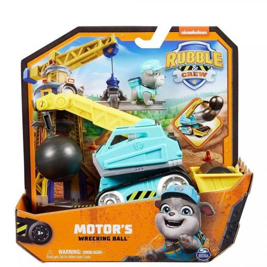 Ігровий набір Rubble&Crew Фігурка Мотора та будівельний автомобіль SM28500/6069659   замовити