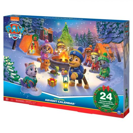 Ігровий набір Paw Patrol Адвент-календар Зимові цуценята SM16738   замовити