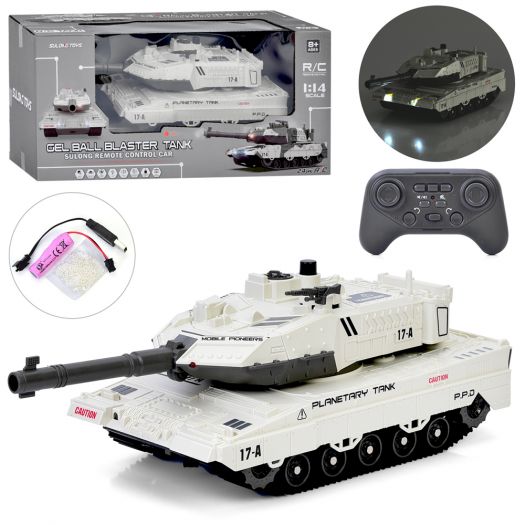 Танк радіокерований, 2,4G, 1:14, стріляє пласт кулями SL-8433A   в Україні