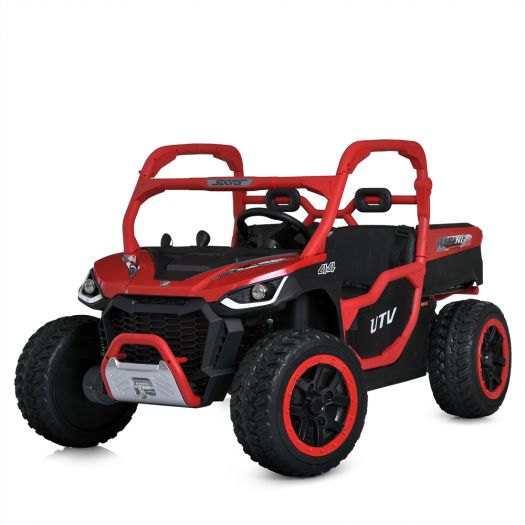Електромобіль дитячий Bambi Racer джип на радіокеруванні, червоний M 6014EBLR-3(24V)   в Україні