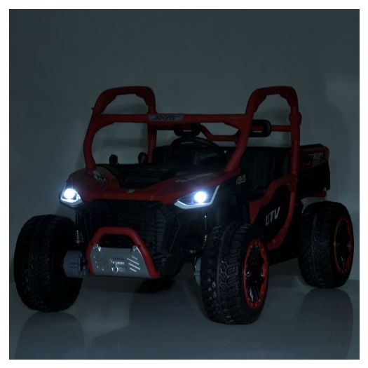 Електромобіль дитячий Bambi Racer джип на радіокеруванні, червоний M 6014EBLR-3(24V)   в Україні