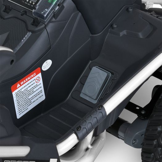Електрокарт дитячий Bambi Racer білий M 6029EBLR-1(24V)   в Україні