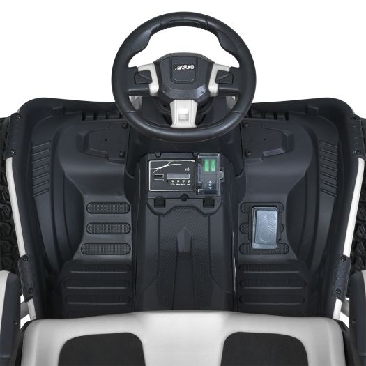 Електрокарт дитячий Bambi Racer білий M 6029EBLR-1(24V)   в Україні
