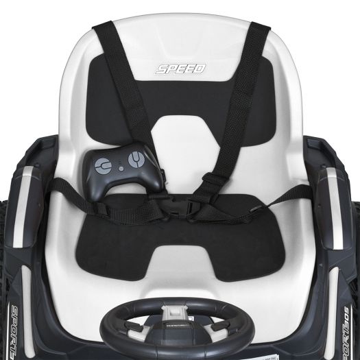Електрокарт дитячий Bambi Racer білий M 6029EBLR-1(24V)   замовити