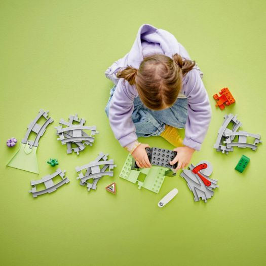 Конструктор LEGO Duplo Додатковий набір. Залізничний тунель і колії 10425  купити