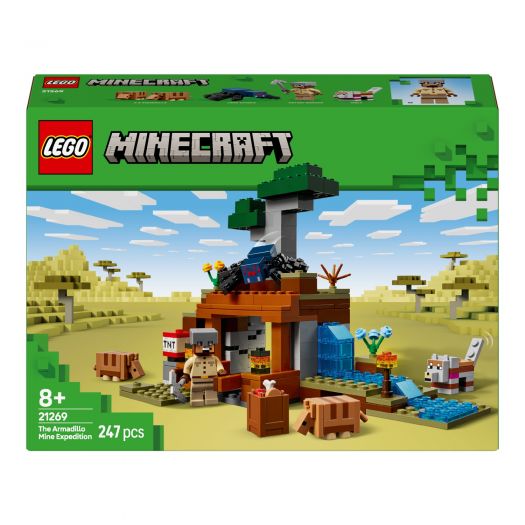 Конструктор LEGO Minecraft Шахтна експедиція «Броненосець» 21269   замовити