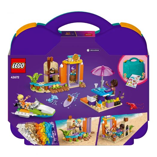 Конструктор LEGO Friends Творча валіза для подорожей і відпочинку на пляжі 42672  купити