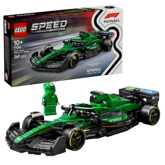 Конструктор LEGO Speed Champions Автомобіль для перегонів Aston Martin Aramco F1 AMR24 77245   в Україні