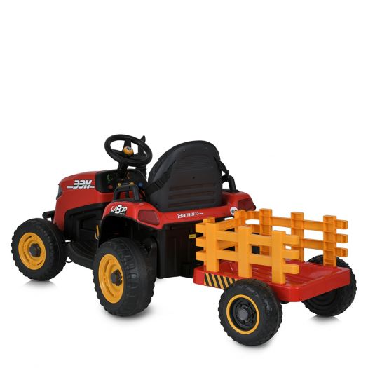 Електромобіль дитячий Bambi Racer трактор червоний M 5111EBLR-3  купити