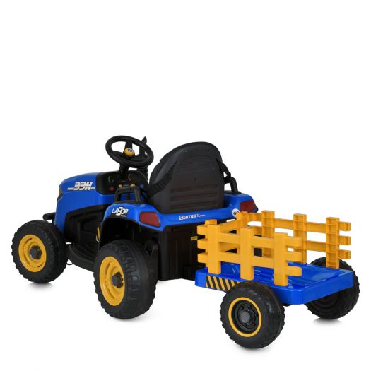 Електромобіль дитячий Bambi Racer трактор синій M 5111EBLR-4   замовити
