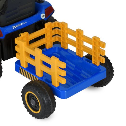 Електромобіль дитячий Bambi Racer трактор синій M 5111EBLR-4   замовити