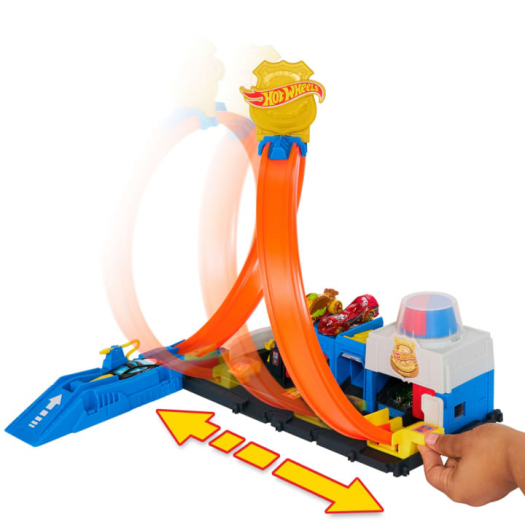 Ігровий набір Hot Wheels City Супер поліцейський відділок JBM71  купити