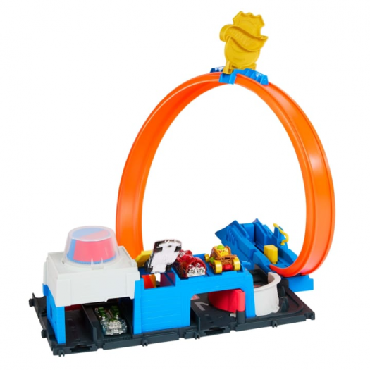 Ігровий набір Hot Wheels City Супер поліцейський відділок JBM71   в Україні
