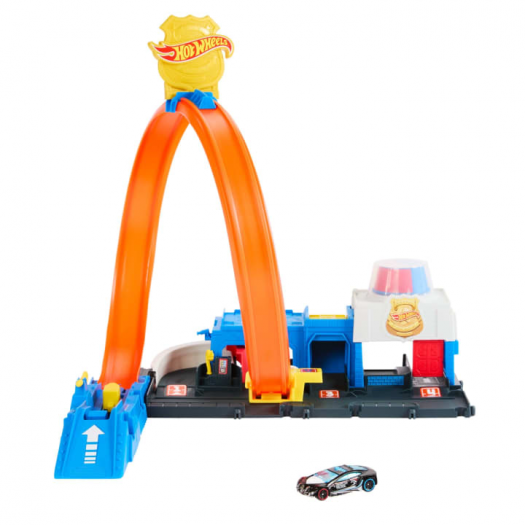 Ігровий набір Hot Wheels City Супер поліцейський відділок JBM71   замовити