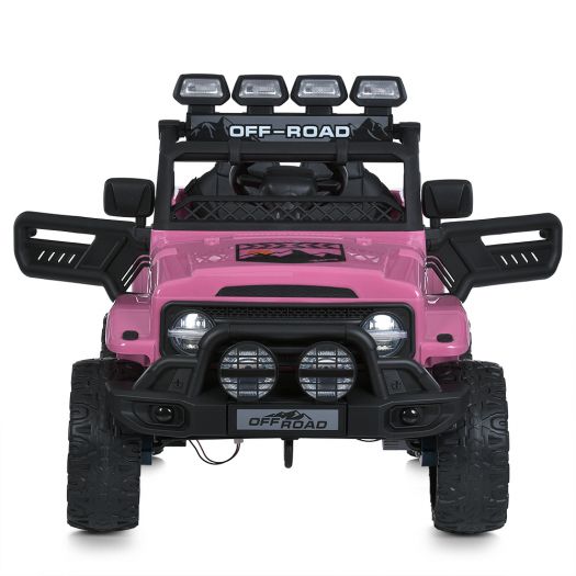 Електромобіль дитячий Bambi Racer джип радіокерований рожевий JJ2122EBLR-8   в Україні