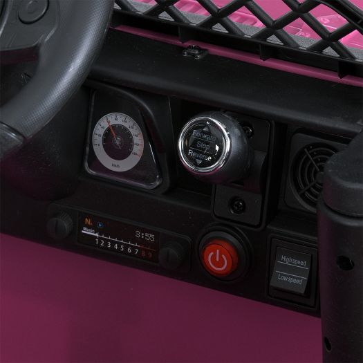 Електромобіль дитячий Bambi Racer джип радіокерований рожевий JJ2122EBLR-8   замовити