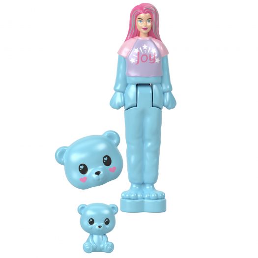Лялька - сюрприз Barbie Mini BarbieLand Cutie Reveal М'які та пухнасті JCR15  купити