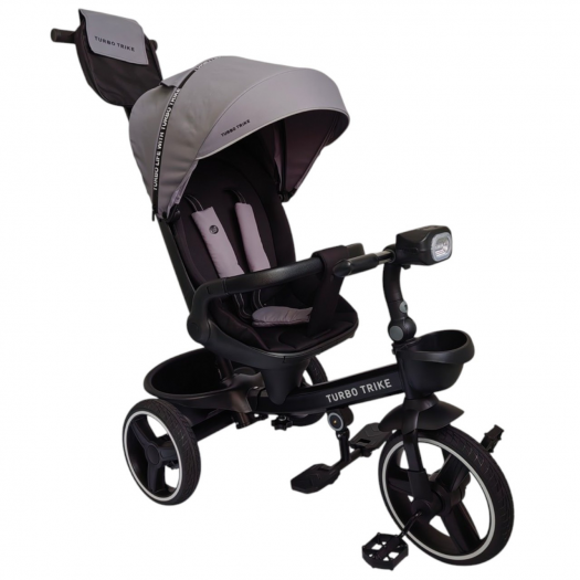 Велосипед триколісний Turbotrike MT 1002-1 Smart Grey  купити