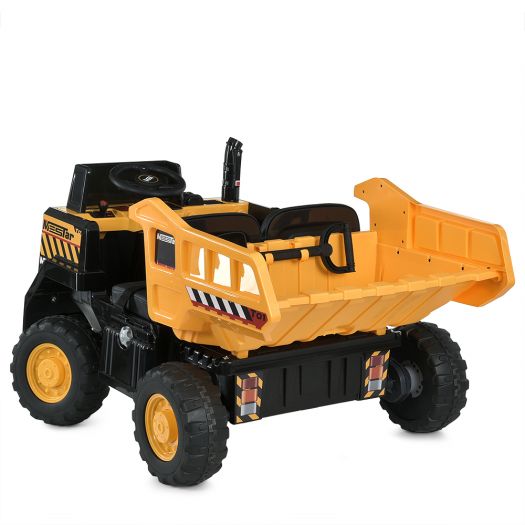 Електромобіль дитячий Bambi Racer вантажівка, жовта 8500AEBLR-6(24V)   замовити