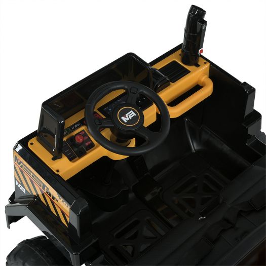 Електромобіль дитячий Bambi Racer вантажівка, жовта 8500AEBLR-6(24V)  купити