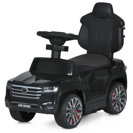 Каталка-толокар чорна M 6054BLR-2  купити