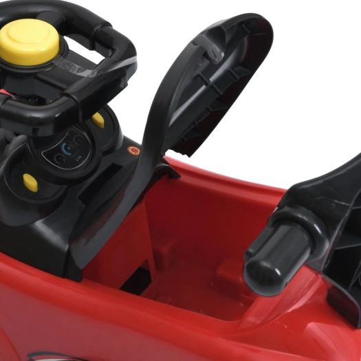 Каталка-толокар Bambi Racer з батьківською ручкою червоний M 5784-3   замовити