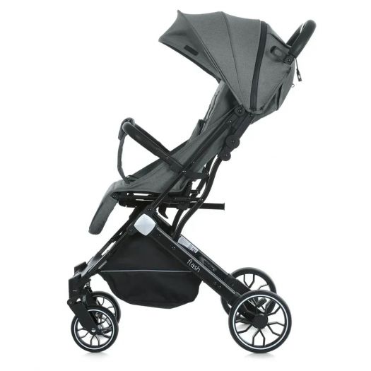 Візок дитячий Bambi прогулянковий темно-сірий M 5727-1 FLASH Stone Gray  купити