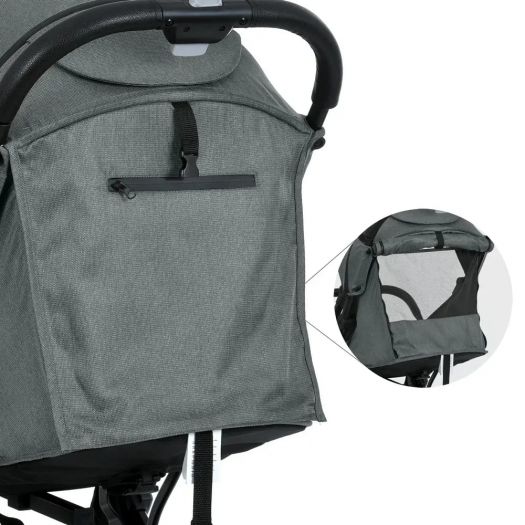 Візок дитячий Bambi прогулянковий темно-сірий M 5727-1 FLASH Stone Gray   в Україні