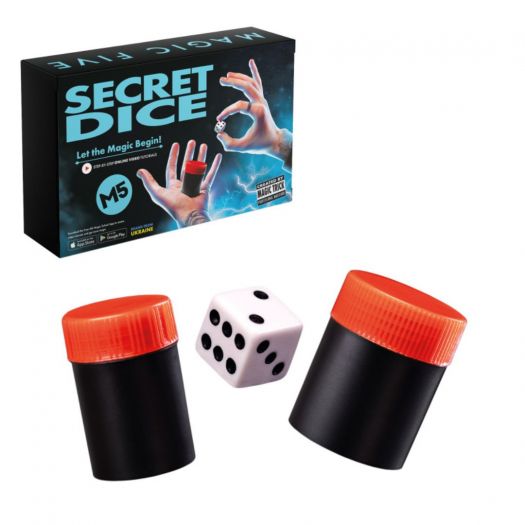 Пристрій для демонстрації фокусів і трюків Magic Five Secret Dice в ігровій формі MF050  купити