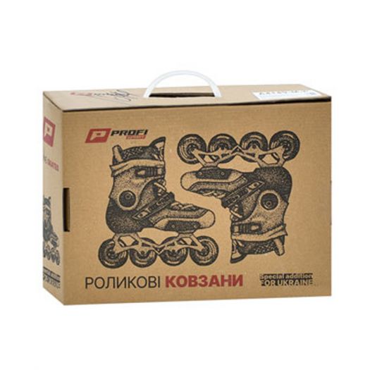 Ролики Prof1 розсувні (31-34) жовто-блакитний A4151-S-YL   в Україні