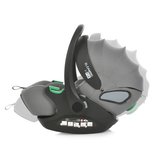 Автокрісло дитяче El Camino i-FIX ME 1110 Simply Gray  купити
