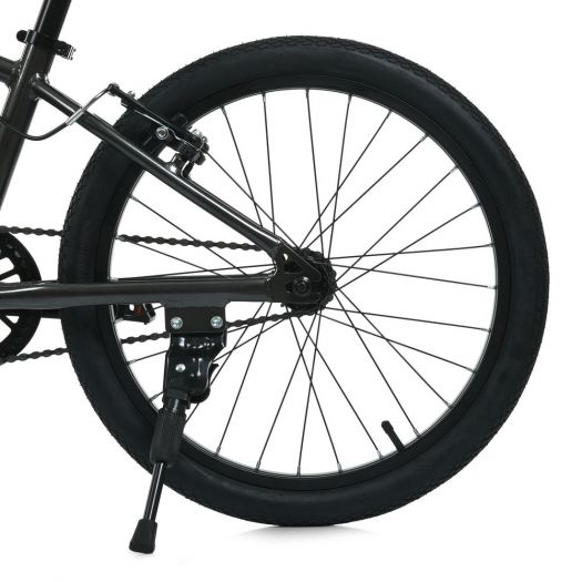 Велосипед дитячий Prof1 20д. чорний MB 20LIGHTY DARK GRE   в Україні