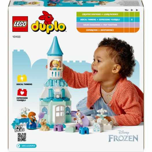 Конструктор LEGO Duplo Вечірка у крижаному палаці Ельзи та Анни 10455  купити