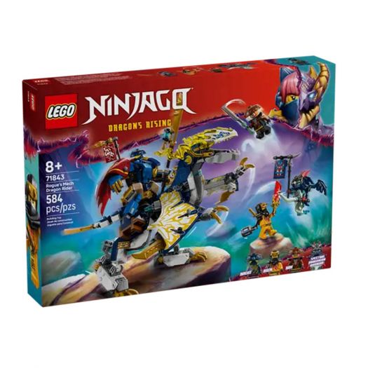 Конструктор LEGO Ninjago Розбійник: Робот-вершник на драконі 71843   в Україні