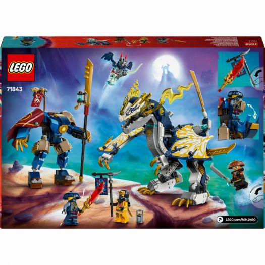 Конструктор LEGO Ninjago Розбійник: Робот-вершник на драконі 71843   в Україні