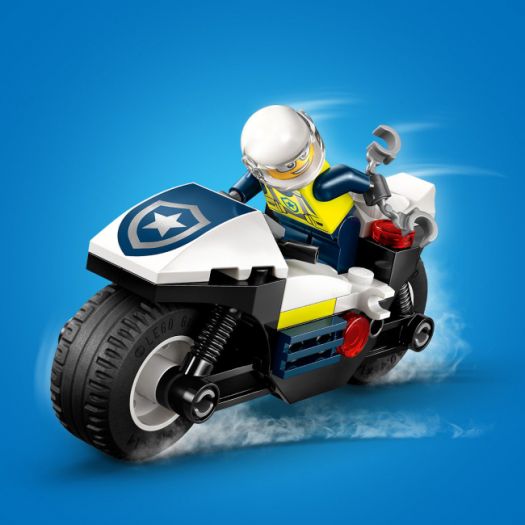 Конструктор LEGO City Переслідування на поліцейському мотоциклі 60455   в Україні