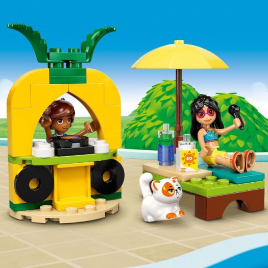 Конструктор LEGO Friends Вечірка єдинорога та фламінго біля басейну 42658   замовити