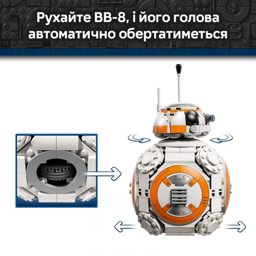 Конструктор Дроїд-астромеханік BB-8™   замовити